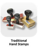 Traditional Hand Stamps