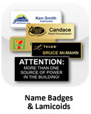 Name Badges & Lamicoids