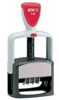 Colop Office Line S660 Self-Inking Date Stamp