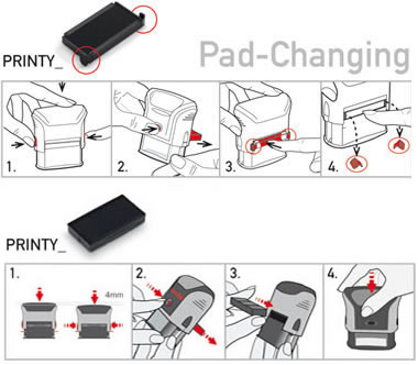 Change Ink Pad How To