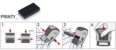 Ink Pad for Trodat 4727 Dater - Self-Inking Refill - Simply Stamps