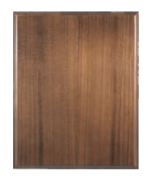 Walnut Finish Plaques