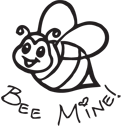 4924 Bee Mine Stamp