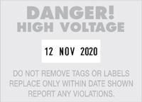 Colop Classic 2660 Heavy Duty Self-Inking Date Stamp Sample Imprint
