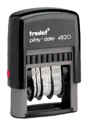 Trodat Printy 4820 Self-Inking Date Stamp