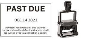 5474 Trodat Self-Inking Date Stamp