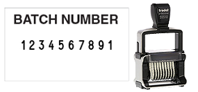 55510  Trodat Self-Inking Numberer Stamp